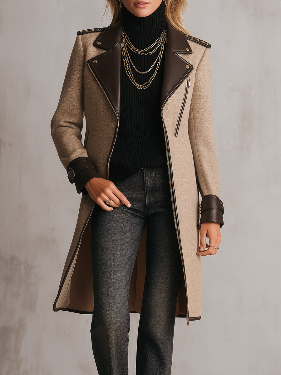 Maya | Cappotto Biker Desert