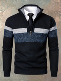 Mario – Maglione con Mezza Zip