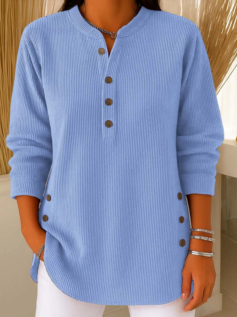 Tunica con scollo Henley
