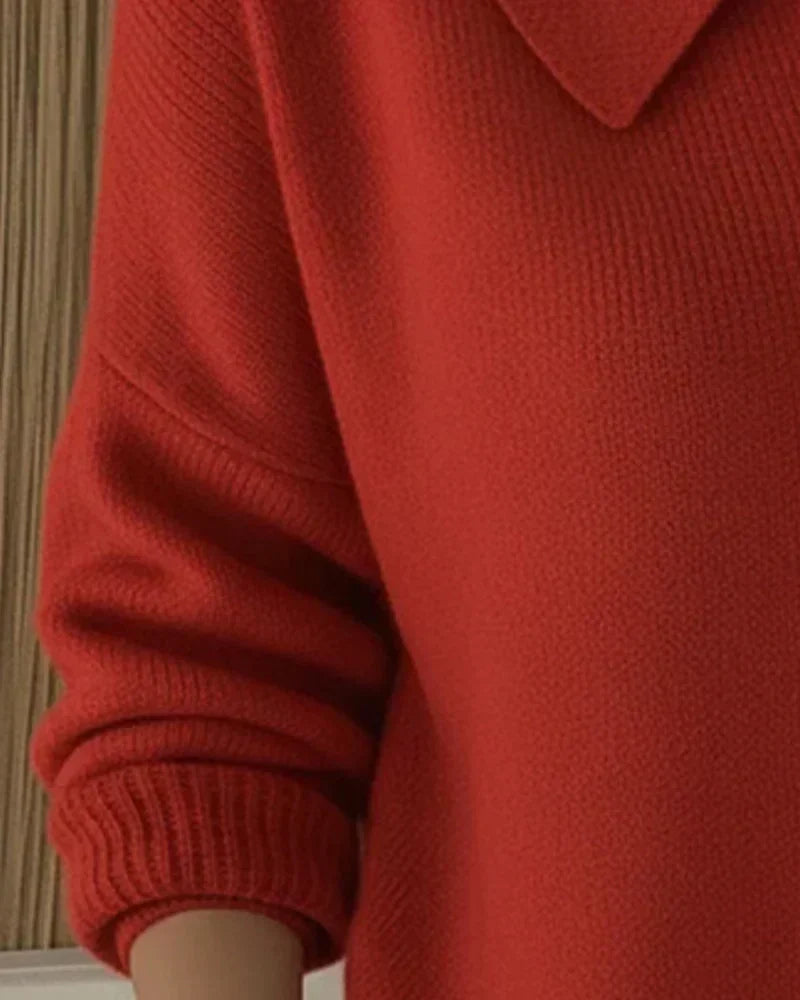 Cardigan con colletto a camicia Blu | Aurella Milano