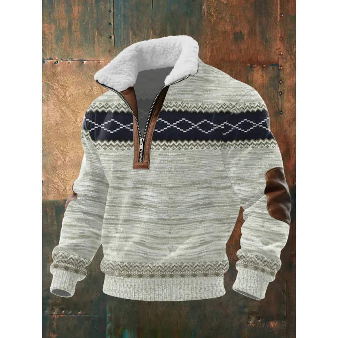 Gabriele – Maglione in Pile con Zip