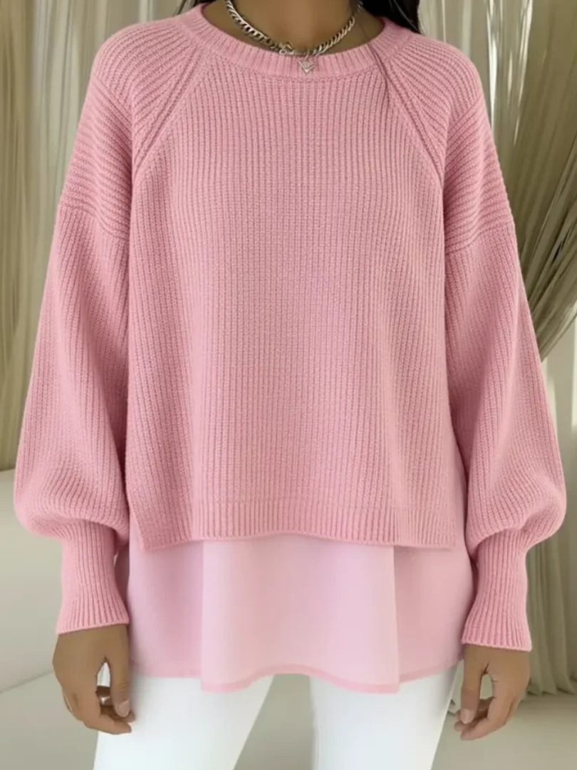 Maglia effetto due pezzi
