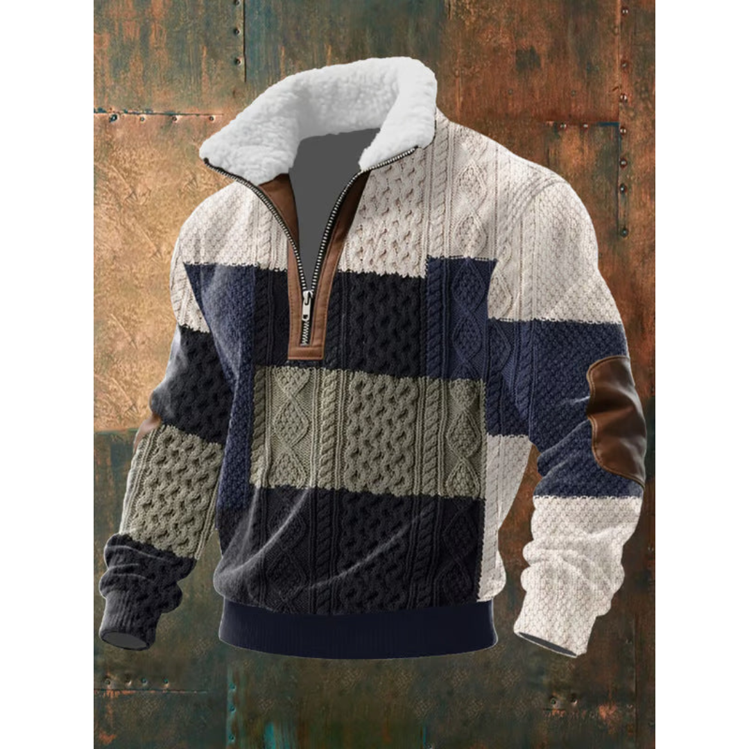 Gabriele – Maglione in Pile con Zip