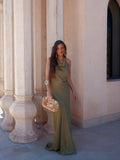 velmara-34 · abito lungo-viscosa-verde · 71016882471249