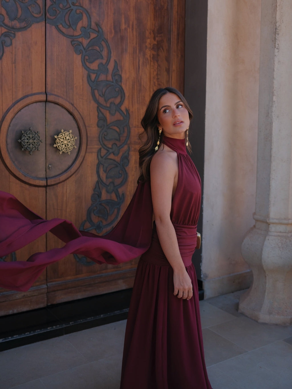 velmara-34 · abito-maniche-lunghe-bordeaux · 71016902000977
