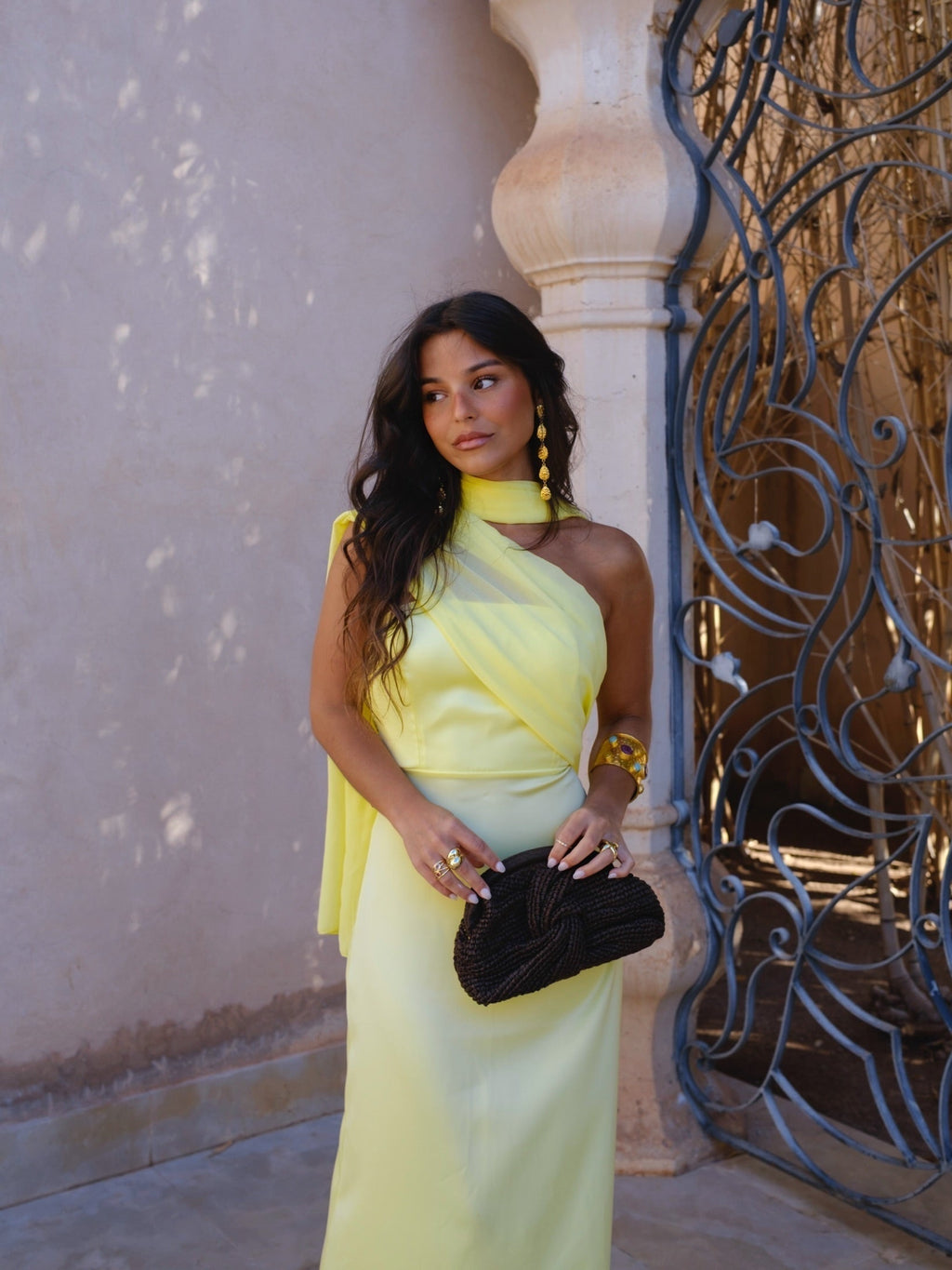 velmara-34 · abito lungo-fluido-giallo · 71016902885713