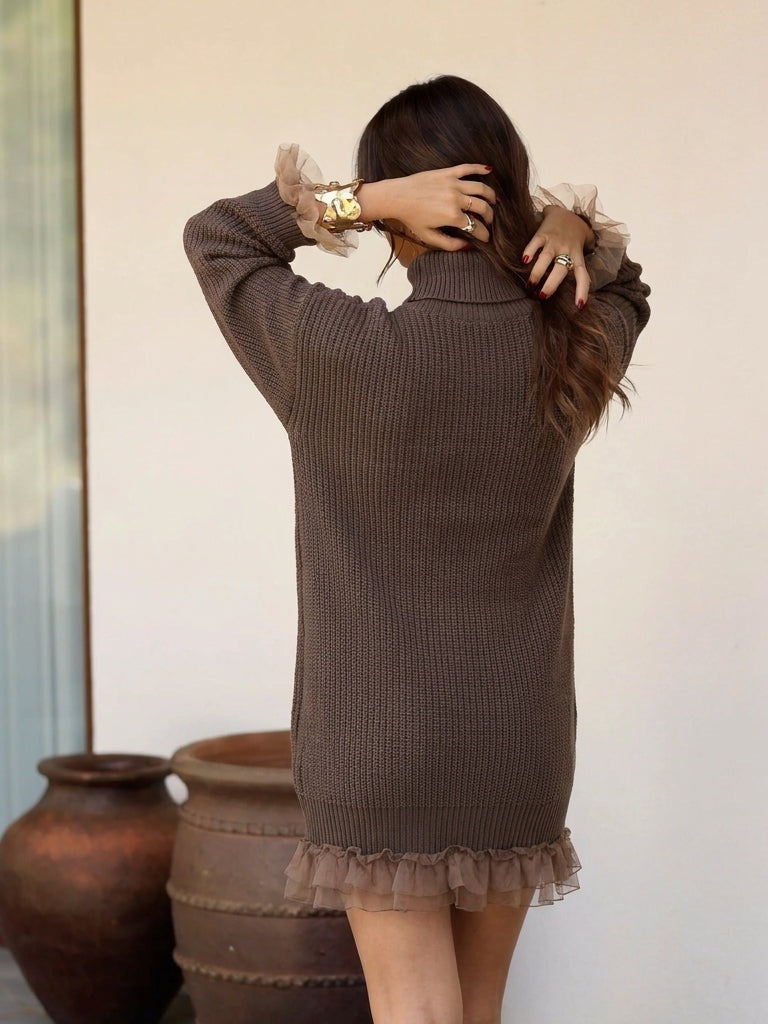 velmara-34 · abito midi in morbida maglia dal taglio dritto · 71034312163665