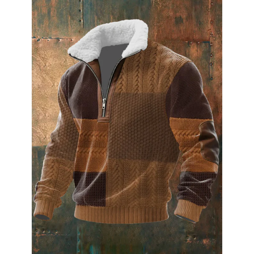 Gabriele – Maglione in Pile con Zip