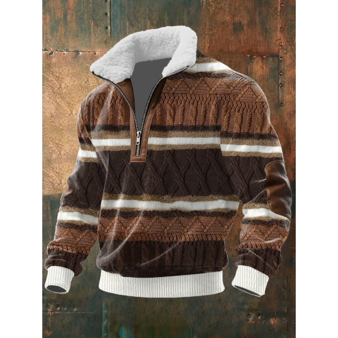 Gabriele – Maglione in Pile con Zip