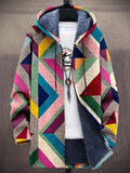 Viviana | Cardigan Artistico con Cappuccio