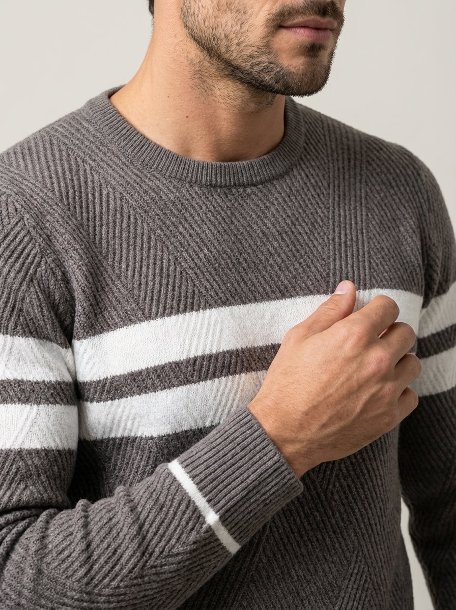 Adriano - Maglione Moderno e Confortevole da uomo | Aurella Milano