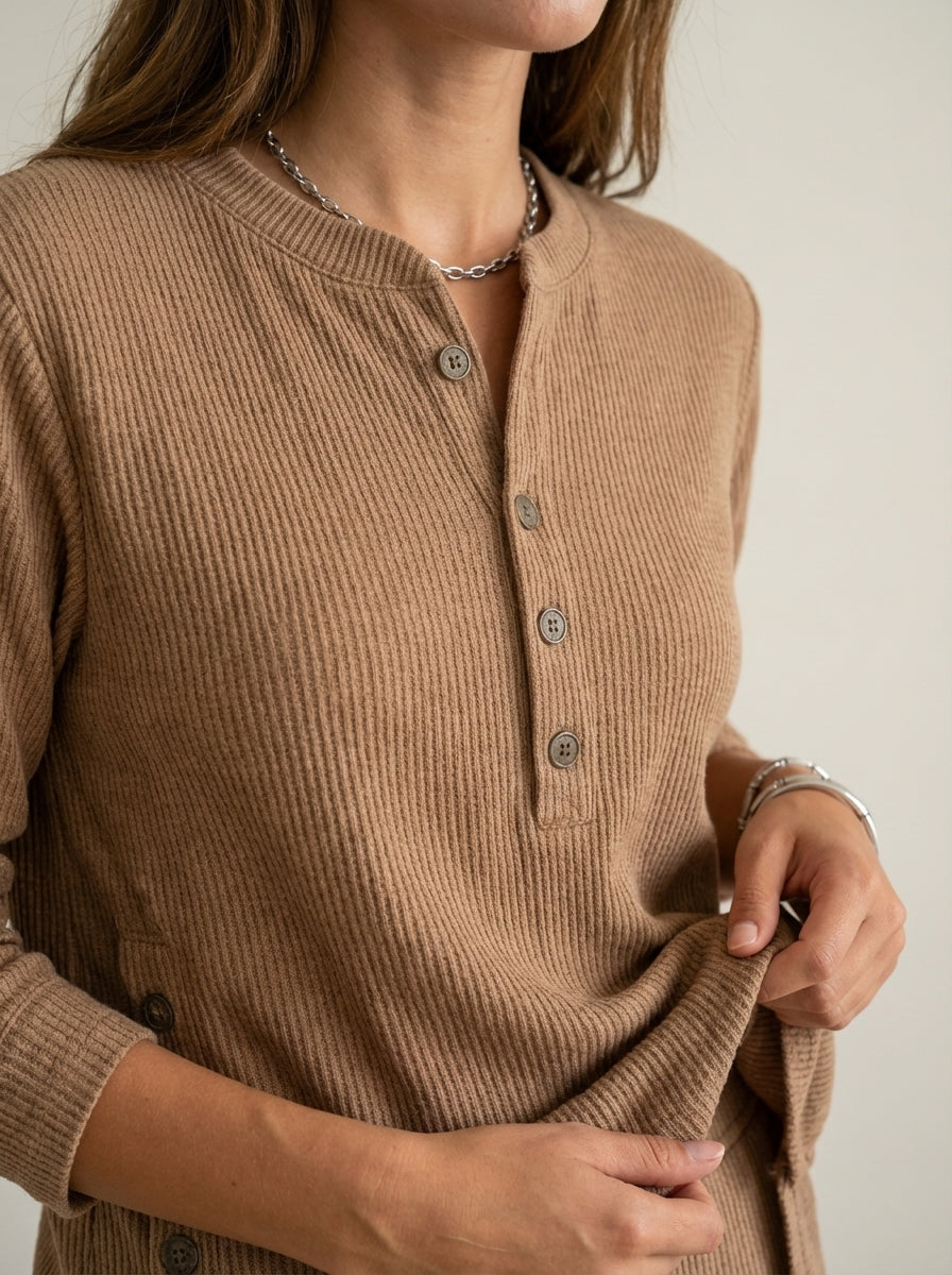 Irene - Maglione Oversize in Maglia | Aurella Milano