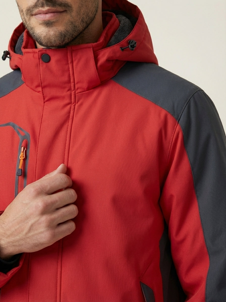 Montana - Parka Invernale con Interno in Pile da uomo | Aurella Milano