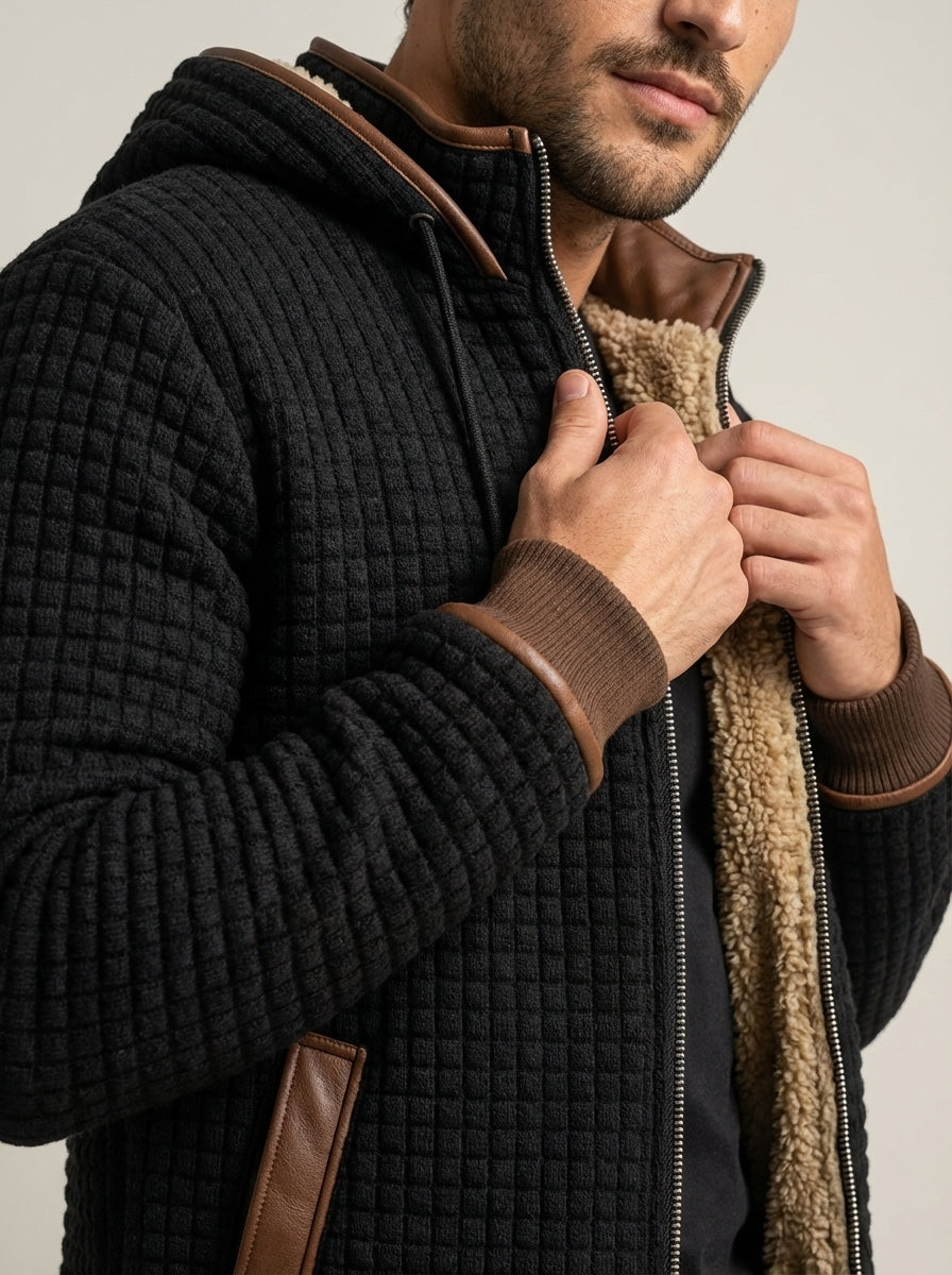 Matteo - Giacca Invernale con Interno in Pile da uomo | Aurella Milano