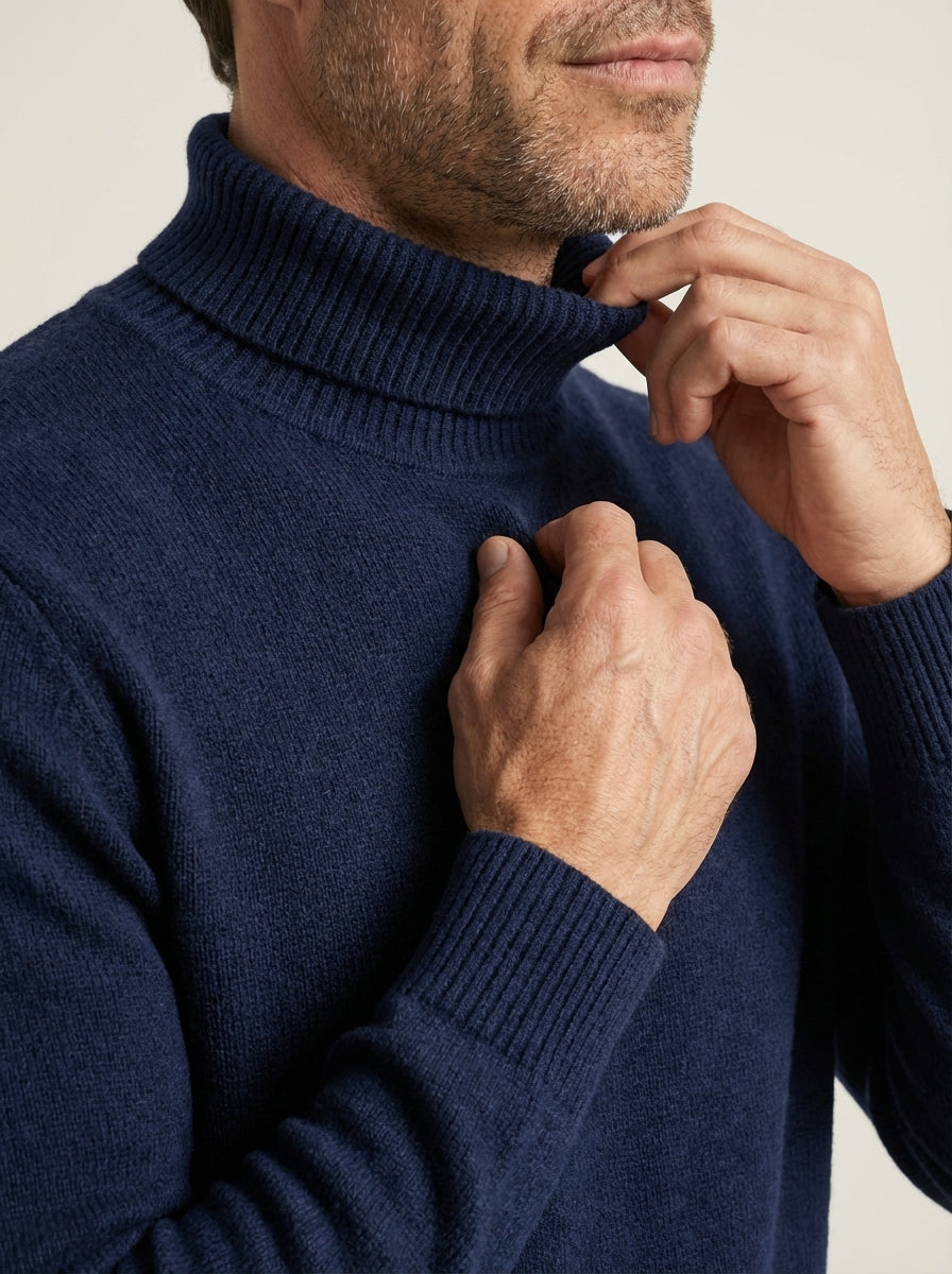 Monte Carlo - Maglione Premium Effetto Cashmere da uomo | Aurella Milano