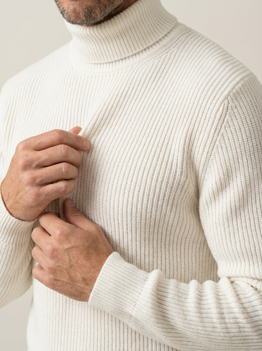 Monte Carlo - Maglione Premium Effetto Cashmere da uomo | Aurella Milano