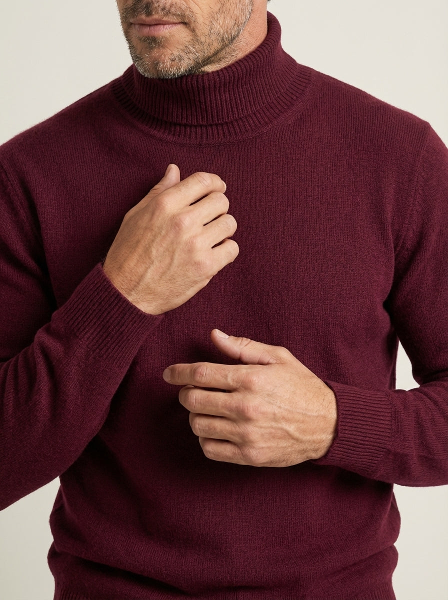 Monte Carlo - Maglione Premium Effetto Cashmere da uomo | Aurella Milano