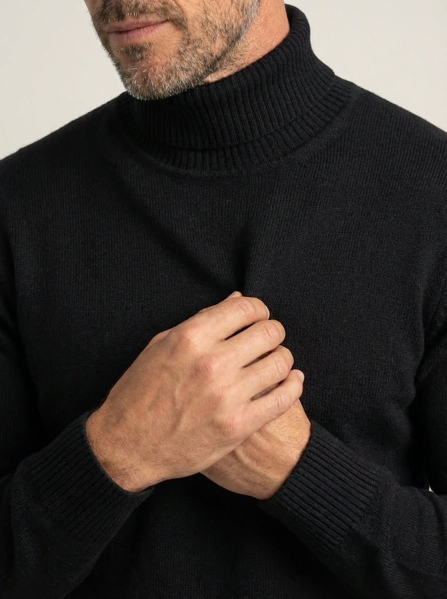 Monte Carlo - Maglione Premium Effetto Cashmere da uomo | Aurella Milano