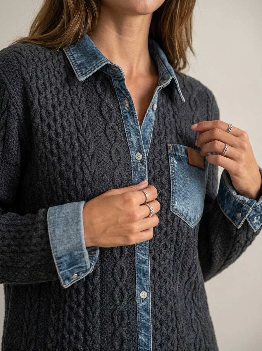 Rebecca - Top in Maglia Morbida | Aurella Milano