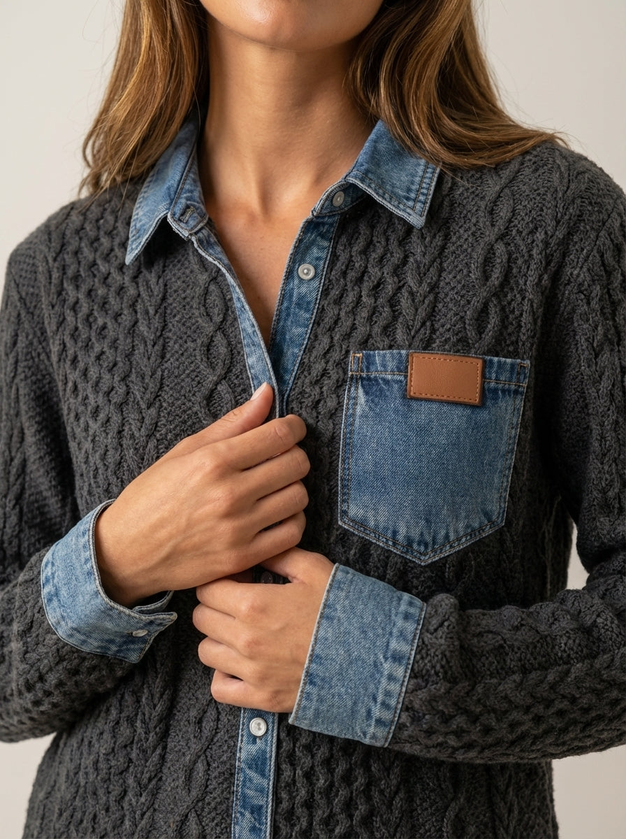 Rebecca - Top in Maglia Morbida | Aurella Milano