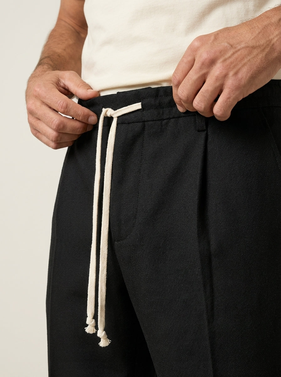 Marco - Pantaloni Eleganti con Coulisse da uomo | Aurella Milano