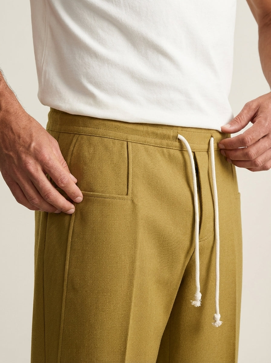 Marco - Pantaloni Eleganti con Coulisse da uomo | Aurella Milano