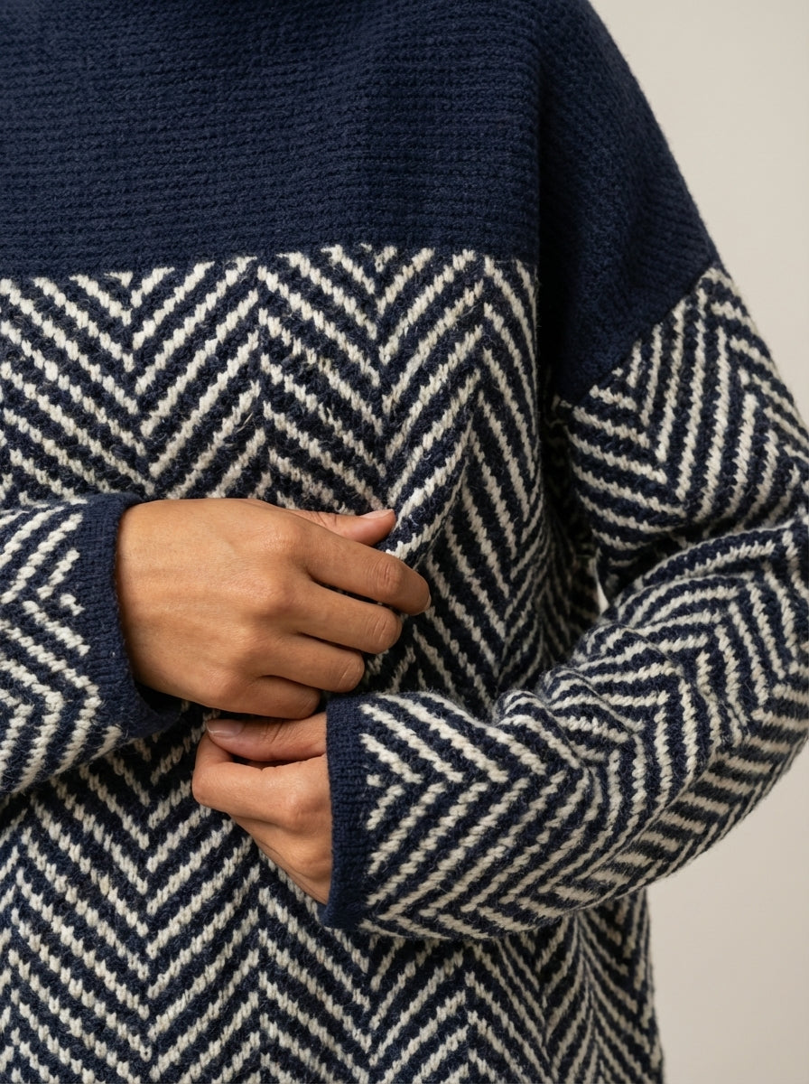 Nora - Maglione Elegante Dolcevita | Aurella Milano