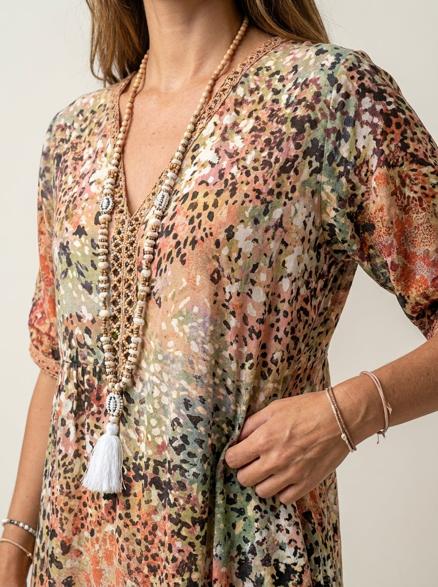 Iris - Abito Leggero e Fluido | Aurella Milano