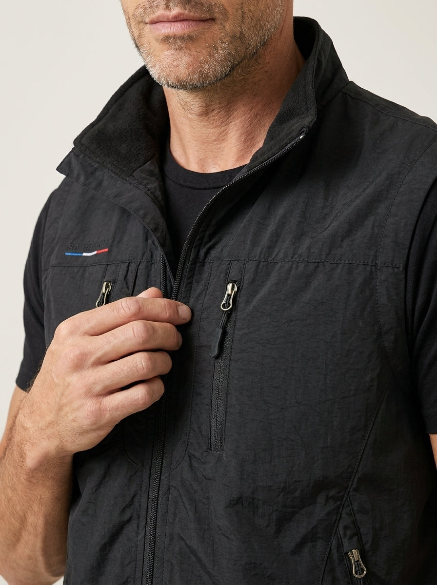 Vincenzo - Gilet Tecnico Traspirante Multitasche da uomo | Aurella Milano