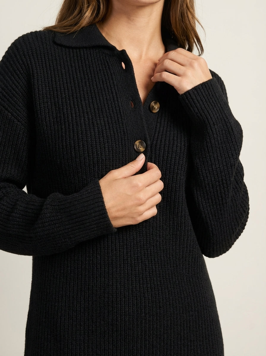 Damaris - Abito Elegante in Maglia | Aurella Milano