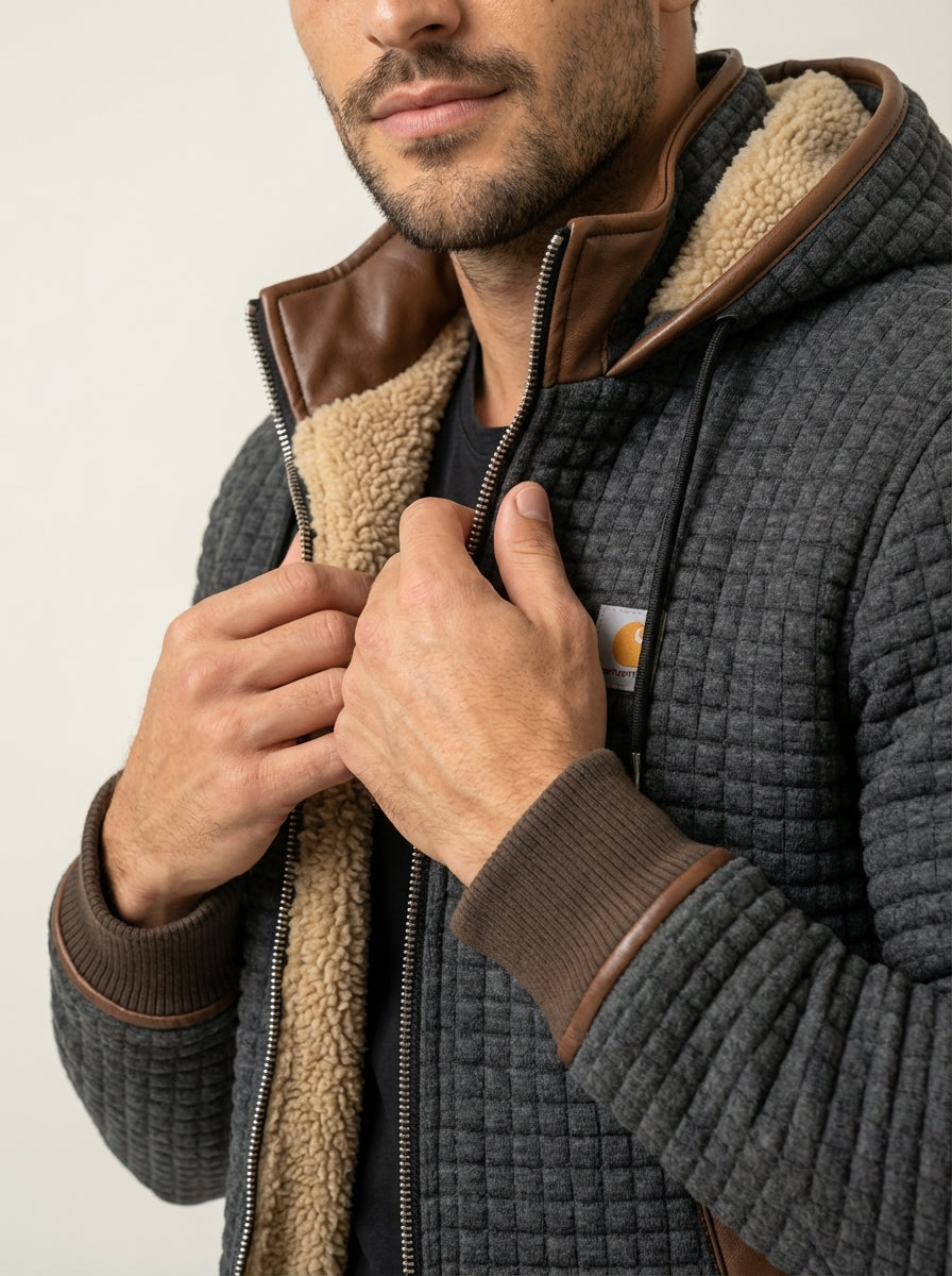 Matteo - Giacca Invernale con Interno in Pile da uomo | Aurella Milano