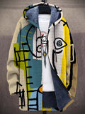 Gabriele | Cardigan Artistico con Cappuccio