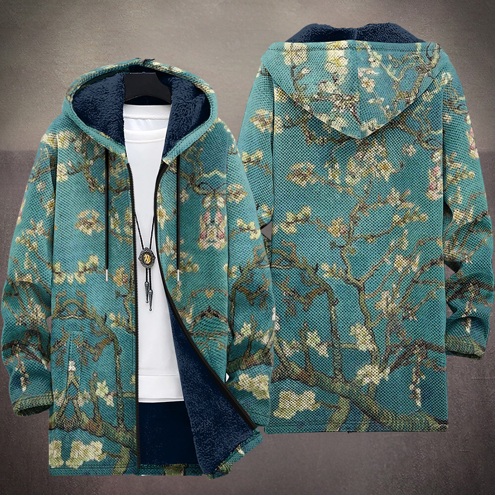 Vincenzo | Cardigan Artistico con Cappuccio