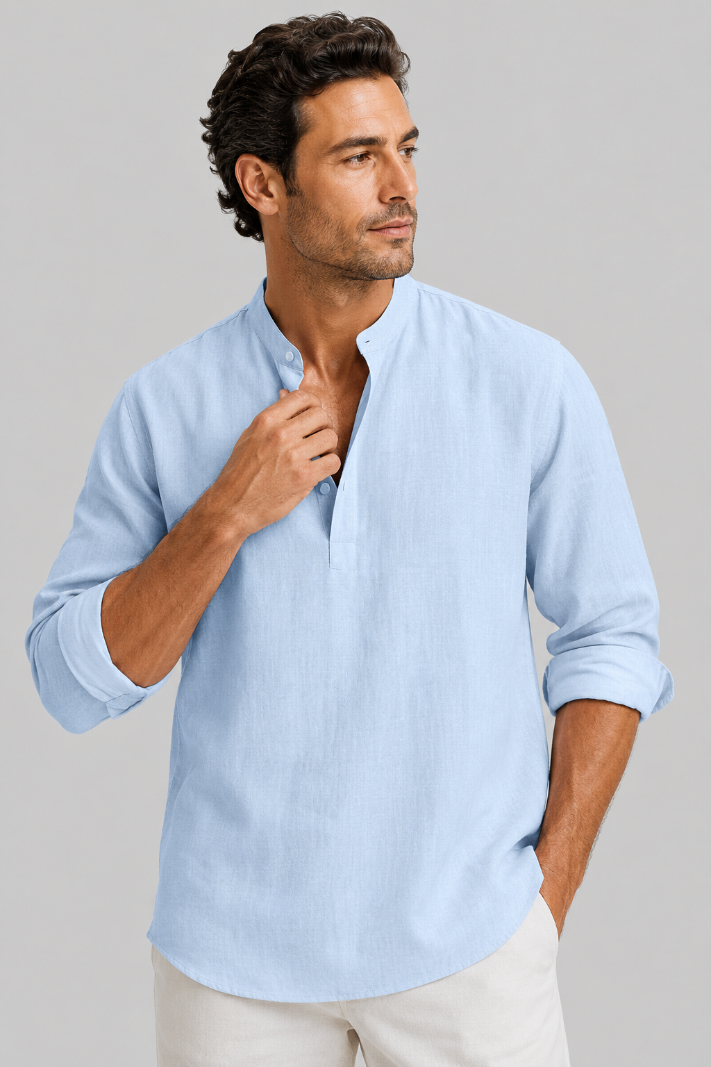 Vincenzo | Camicia Traspirante in Lino