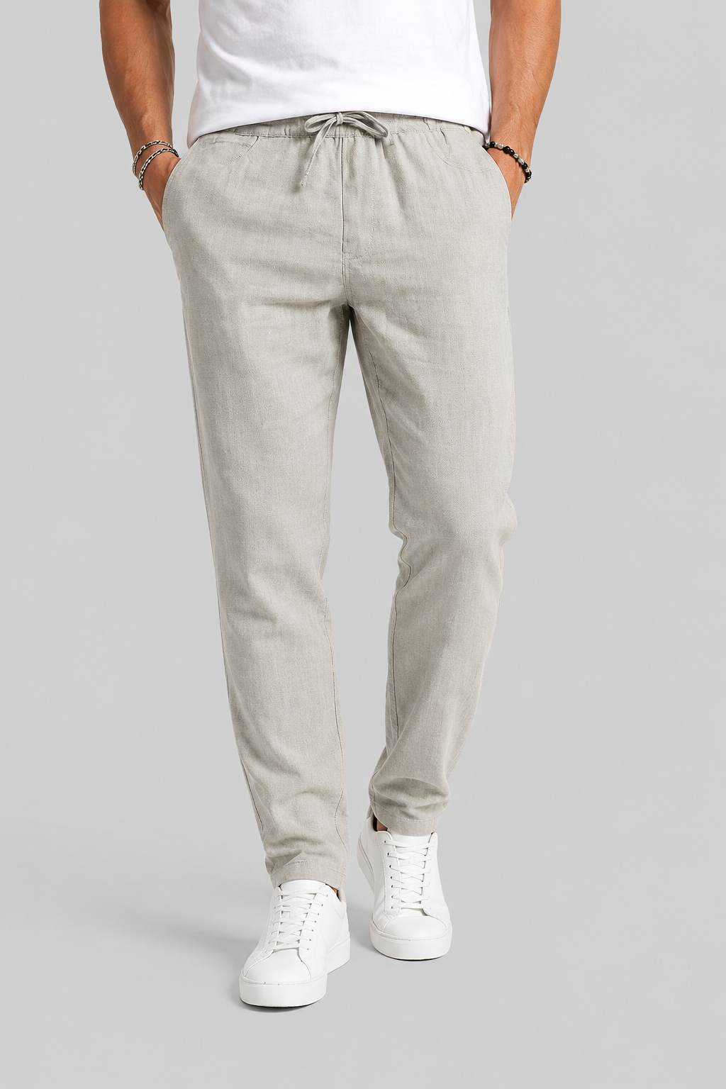 Diego – Pantaloni Estivi in Lino Leggero