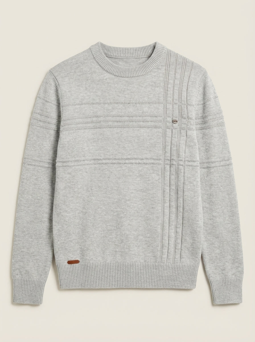 Massimo - Maglione Elegante a Quadri da uomo | Aurella Milano