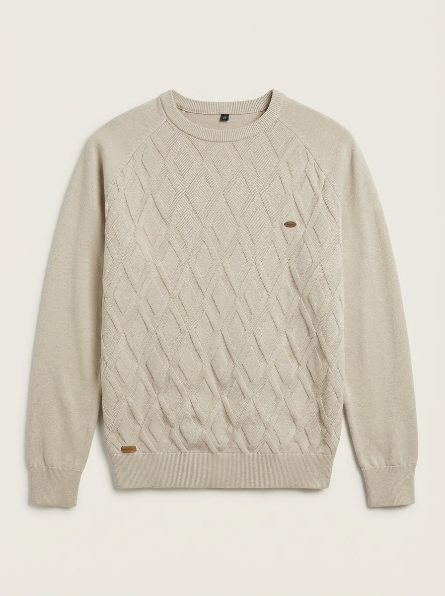 Nico - Maglione Elegante a Rombi da uomo | Aurella Milano