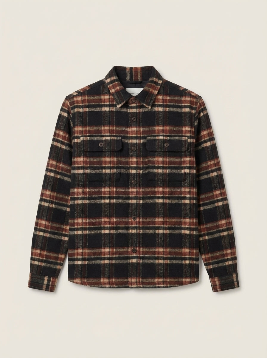 Leone - Camicia a Quadri in Cotone da uomo | Aurella Milano