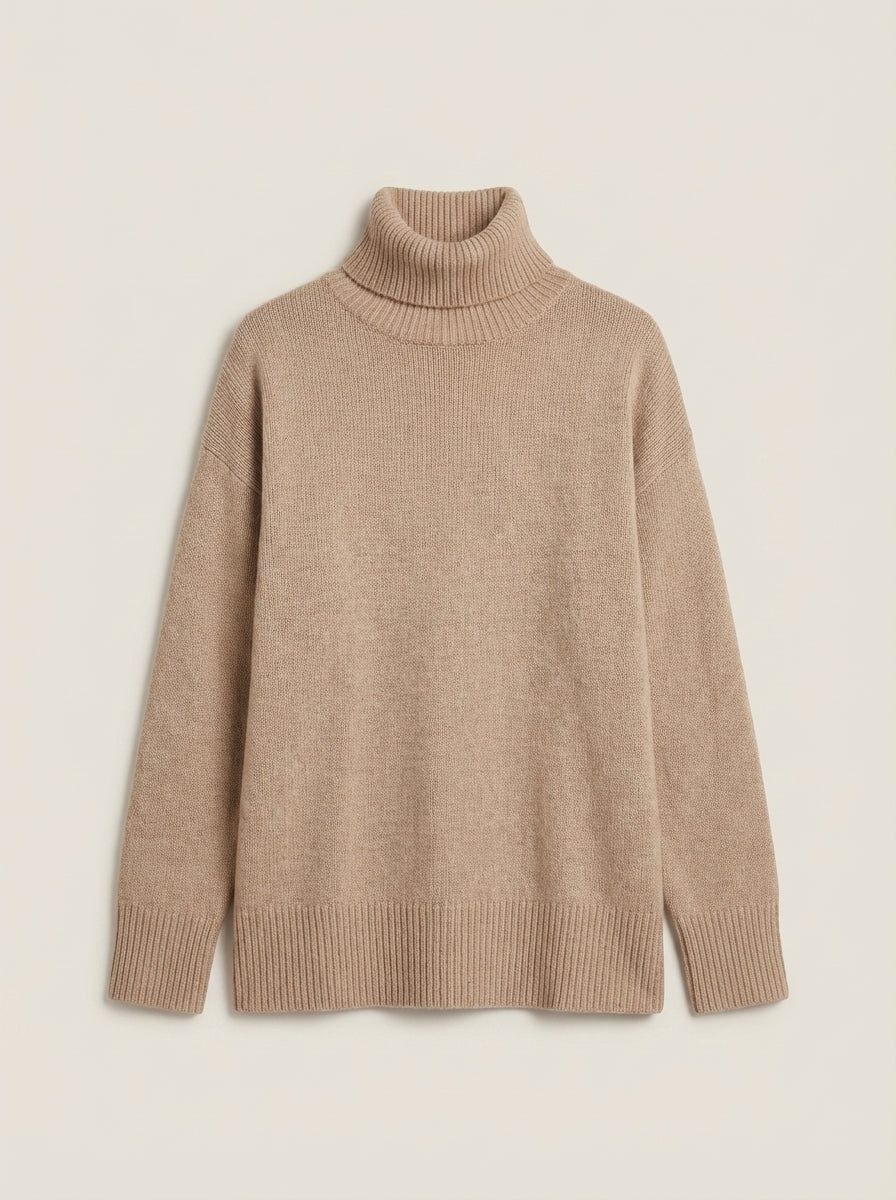 Agata - Maglione Dolcevita in Maglia | Aurella Milano