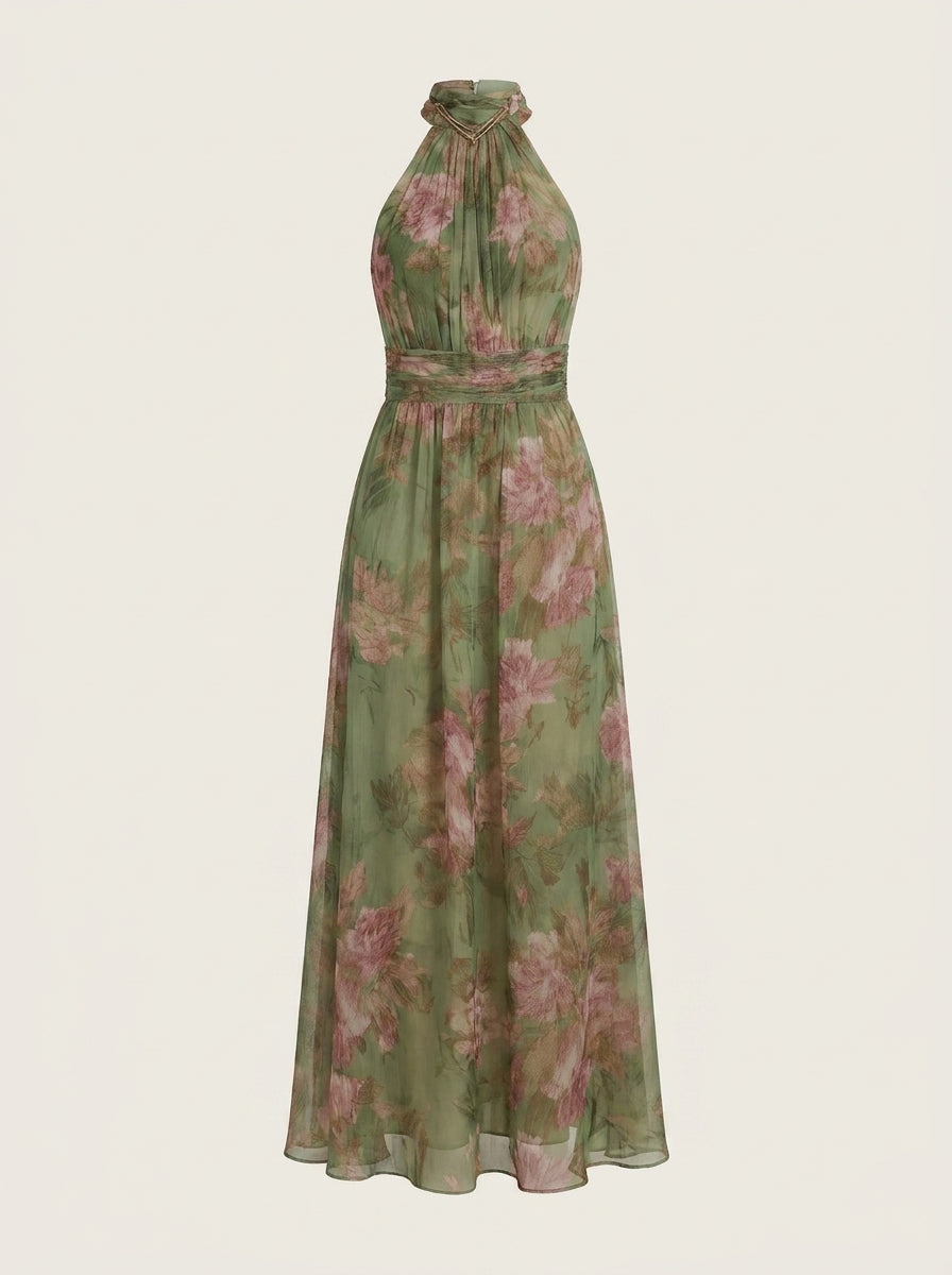 Sofia - Abito Estivo Elegante con Stampa Floreale | Aurella Milano