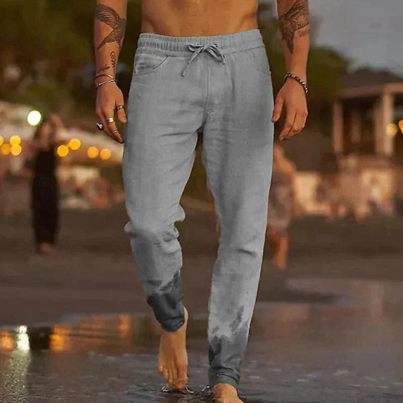 Diego – Pantaloni Estivi in Lino Leggero