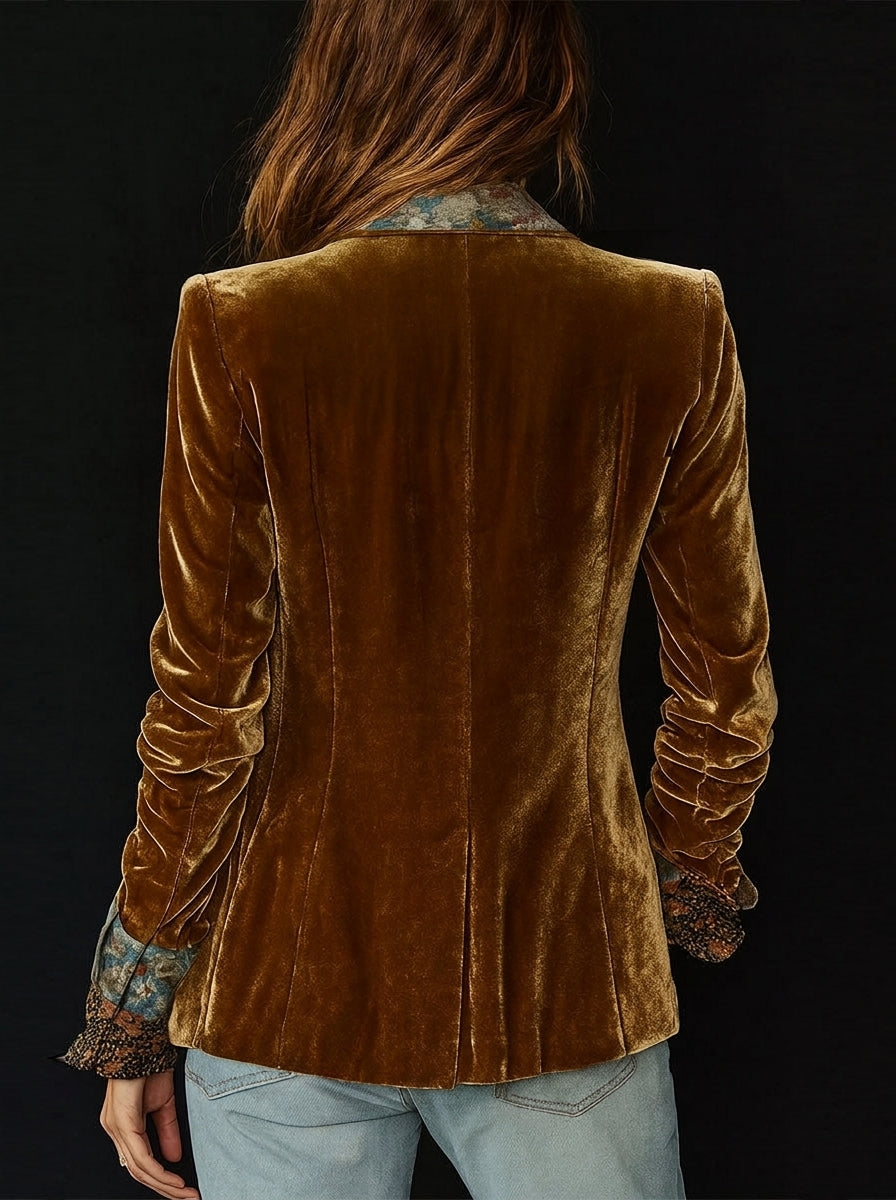 Marcella – Blazer Patchwork Floreale Vintage