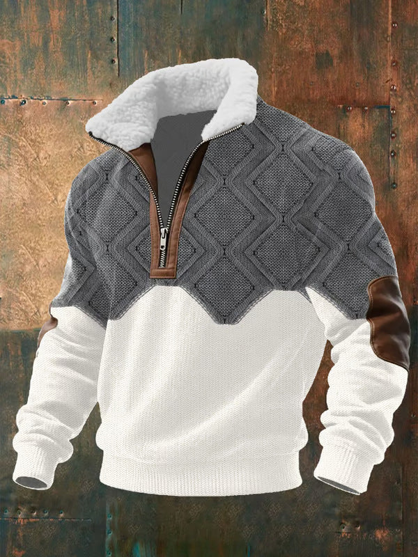 Gabriele – Maglione in Pile con Zip