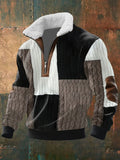 Ivan – Maglione con Zip e Collo in Sherpa