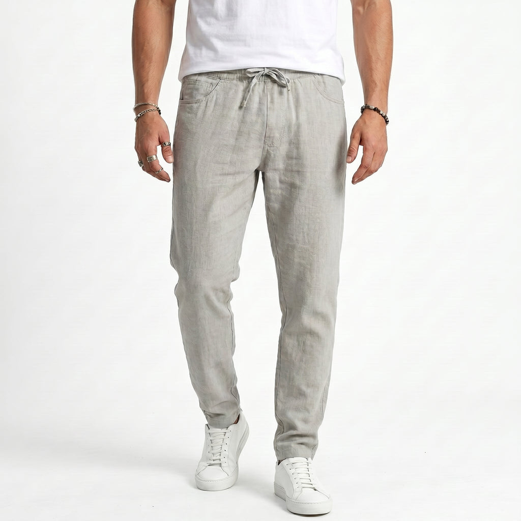 Diego – Pantaloni Estivi in Lino Leggero