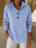 Maglia con collo polo e scollo a V