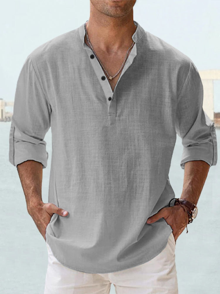 Vincenzo | Camicia Traspirante in Lino
