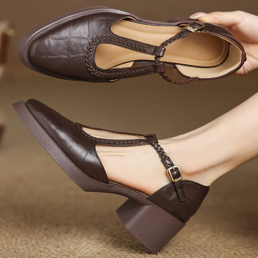 Caterina | Scarpe Eleganti con Cinturino a T