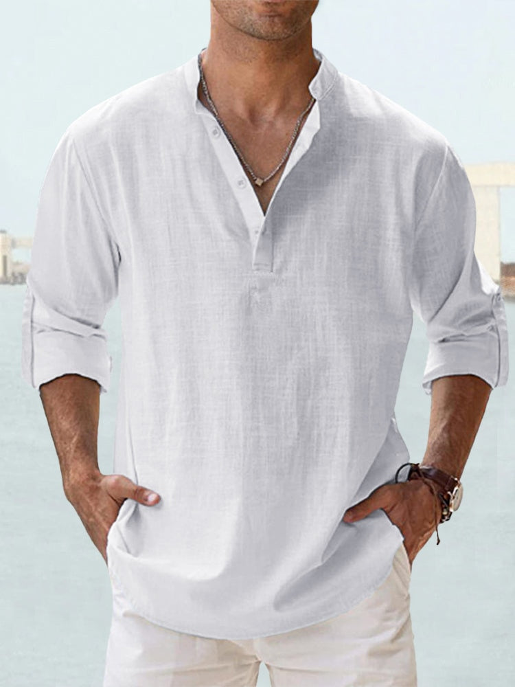 Vincenzo | Camicia Traspirante in Lino