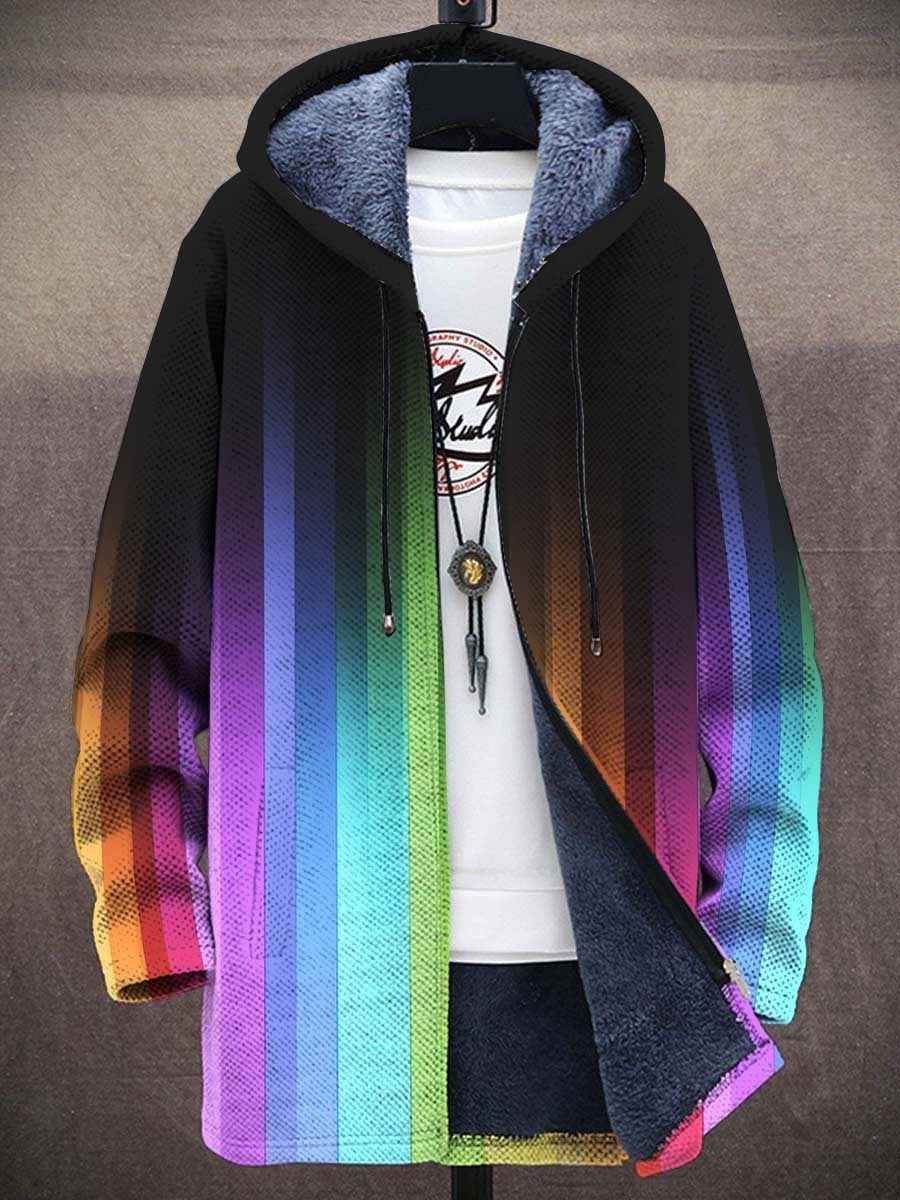 Tobia | Cardigan Artistico con Cappuccio
